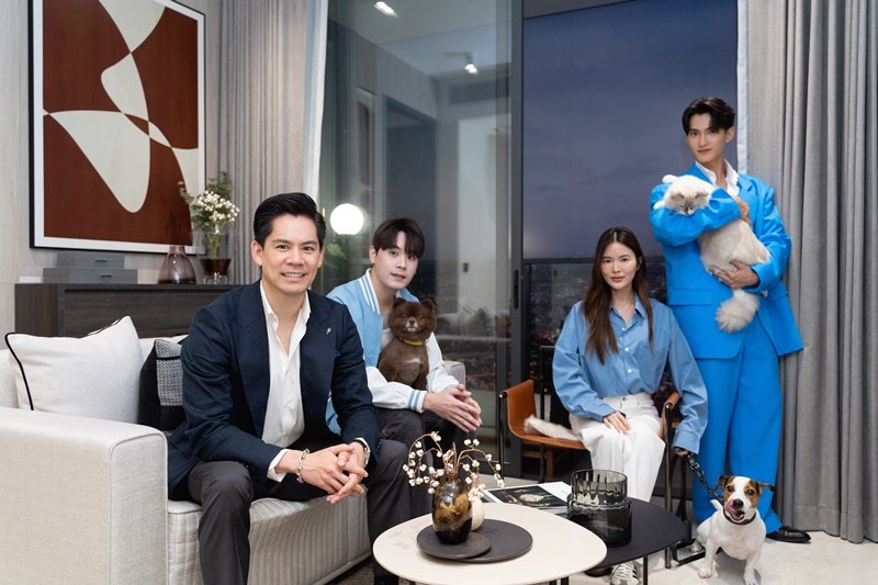 RML invites celebrities with their adorable pets to exclusively preview ‘Iconic Suite’ show unit featuring new designs at ‘Tait Sathorn 12’, a luxury condominium project in the heart of Sathorn