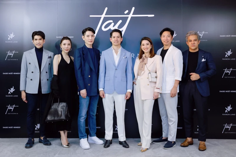 RML organizes ‘Unlock Your Iconic Night’ to unveil ready-to-move-in ‘Tait Sathorn 12’,  Held mini concert 'Nat Myria' and big surprise by giving away brand name Lucky Draw to VIP unit owners. Thai celebrities and VIP unit owners rally to attend the event.